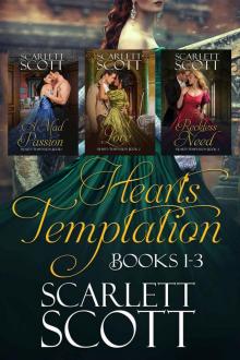 Heart's Temptation Series Box Set: Books 1-3: A Steamy Historical Romance Collection (Heart's Temptation Box Set) Read online