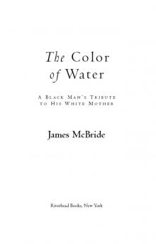 The Color of Water Read online