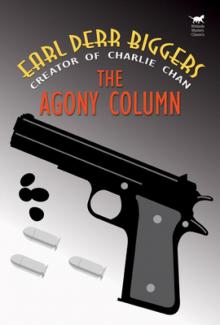 Charlie Chan Mysteries - The Agony Column Read online