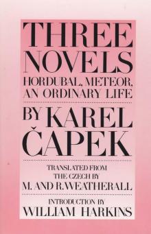 Three Novels: Hordubal, Meteor, an Ordinary Life Read online