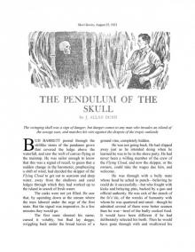 The Pendulum of the Skull by J Read online