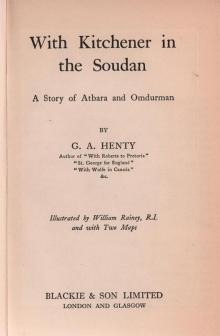 With Kitchener in the Soudan: A Story of Atbara and Omdurman Read online