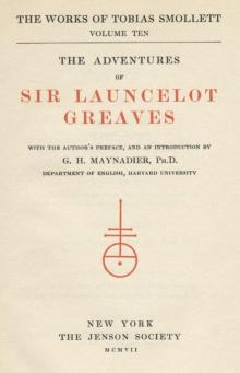 The Adventures of Sir Launcelot Greaves Read online