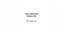 The Gate of the Giant Scissors Read online