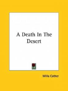 A Death in the Desert Read online