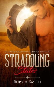 Straddling States: A Contemporary Ranch Cowboy Romance (Western Valley Love Book 1)