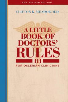 A Little Book of Doctors' Rules III Read online