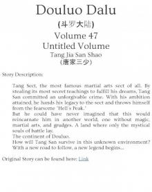 Douluo Dalu - Volume 47 - Untitled Volume Read online