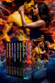 Draekon Desire: A Sci-Fi Dragon Shifter Menage Romance Boxed Set: Exiled to the Prison Planet: The Complete Collection
