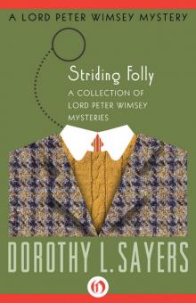 Striding Folly: A Collection of Mysteries Read online