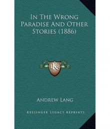 In the Wrong Paradise, and Other Stories Read online