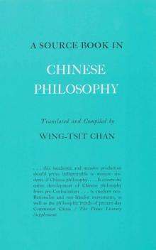 A Source Book in Chinese Philosophy Read online