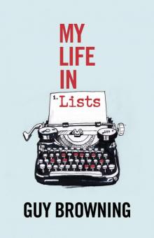 My Life in Lists Read online