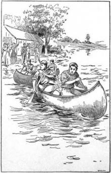 The Outdoor Chums on the Lake; Or, Lively Adventures on Wildcat Island