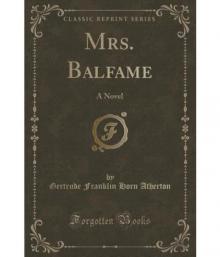 Mrs. Balfame: A Novel