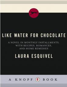 Like Water for Chocolate Read online