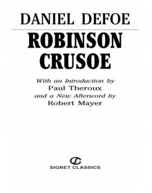 Robinson Crusoe Read online