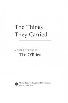 The Things They Carried Read online