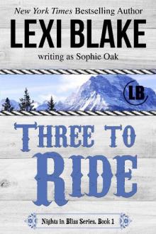 Three to Ride Read online