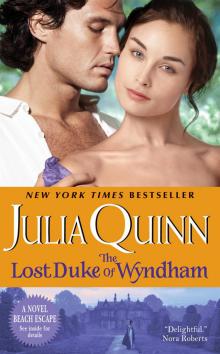 The Lost Duke of Wyndham Read online