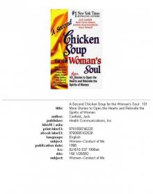 A Second Chicken Soup for the Woman's Soul Read online