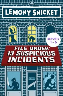 File Under: 13 Suspicious Incidents (1-6) Read online