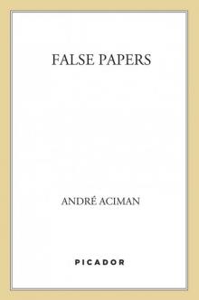 False Papers Read online