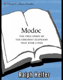 Modoc: The True Story of the Greatest Elephant That Ever Lived Read online