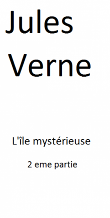 Jules Verne - L'île mystérieuse 2eme partie Read online