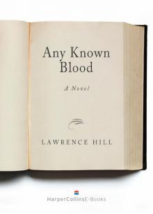 Any Known Blood Read online