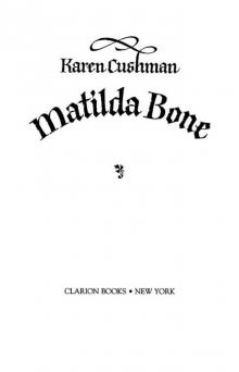 Matilda Bone Read online