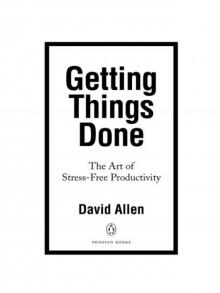 Getting Things Done Read online