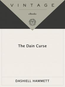 The Dain Curse Read online