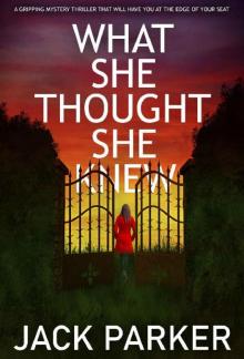What She Thought She Knew (Rachel Moore Mystery Book 1) Read online