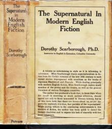 The Supernatural in Modern English Fiction Read online