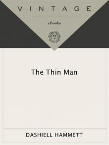 The Thin Man Read online