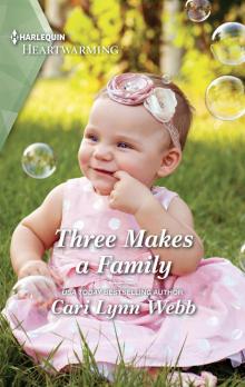 Three Makes a Family--A Clean Romance Read online