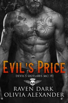 Evil's Price: Devil's Outlaws MC (Book One) (Dark MC Romance) Read online