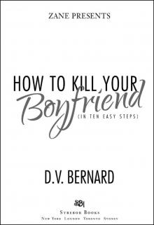 How to Kill Your Boyfriend (in 10 Easy Steps)