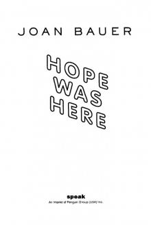 Hope Was Here Read online