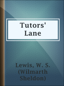Tutors' Lane Read online