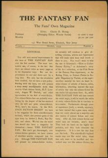 The Fantasy Fan, October 1933 Read online