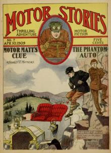 Motor Matt's Clue; or, The Phantom Auto Read online
