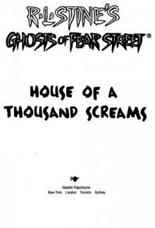 House of a Thousand Screams Read online