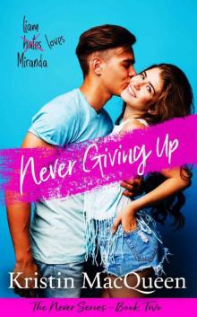 Never Giving Up (The Never Series Book 2) Read online