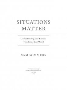 Situations Matter Read online