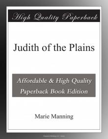 Judith of the Plains Read online