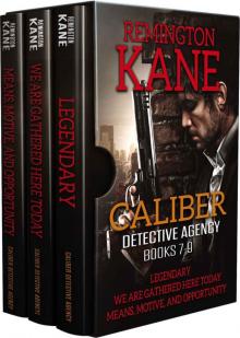 Caliber Detective Agency Box Set 3 Read online