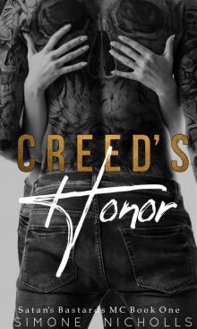 Creed's Honor: Satan Bastards MC Book 1 Read online