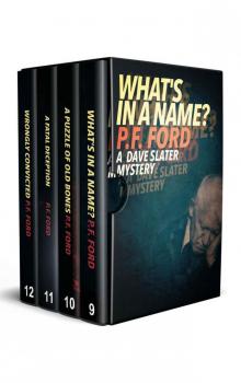 Dave Slater Mystery Novels Box Set Three Read online